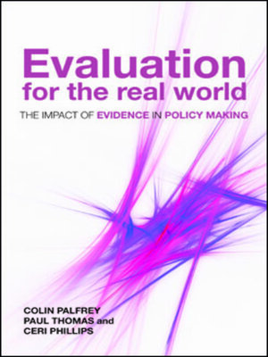 cover image of Evaluation for the Real World